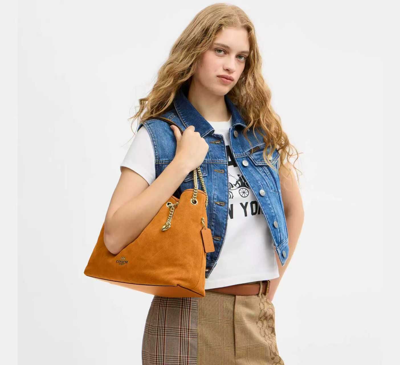 【預購】COACH H090355 Evelyn 單肩包