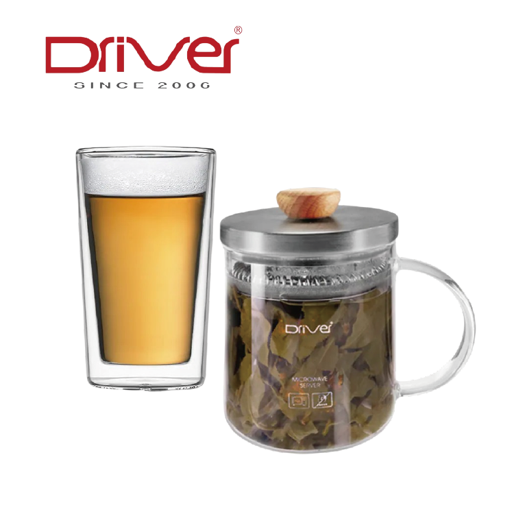 【Driver】 獨享冷熱兩用泡茶壺組｜400ml