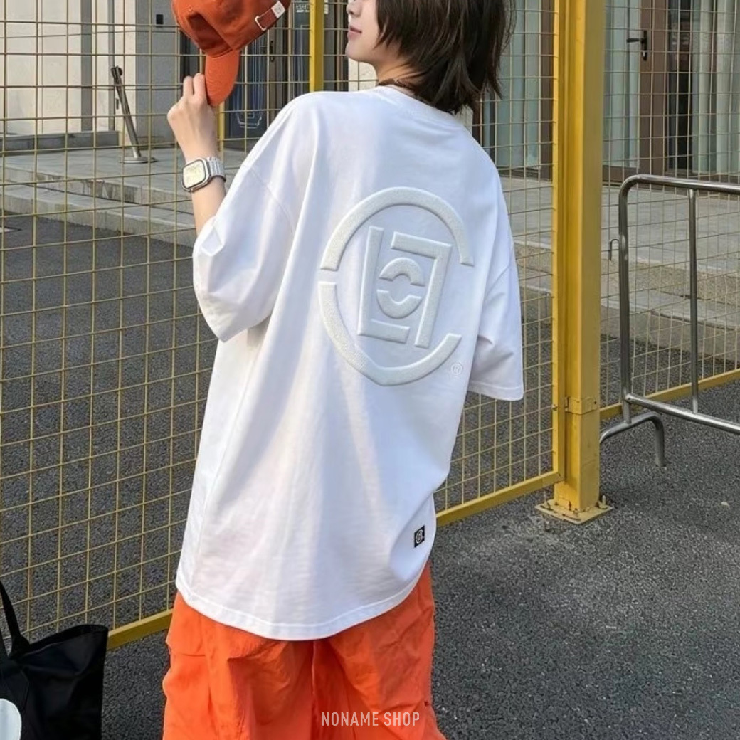 CLOT X CLOTTEE 美式 復古 立體 LOGO 寬鬆 落肩 短袖 四色 (男款)