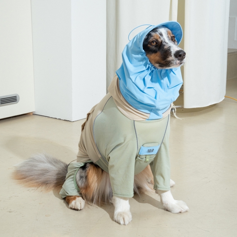puppygallery｜Clay Club涼感四腳衣 暗米色