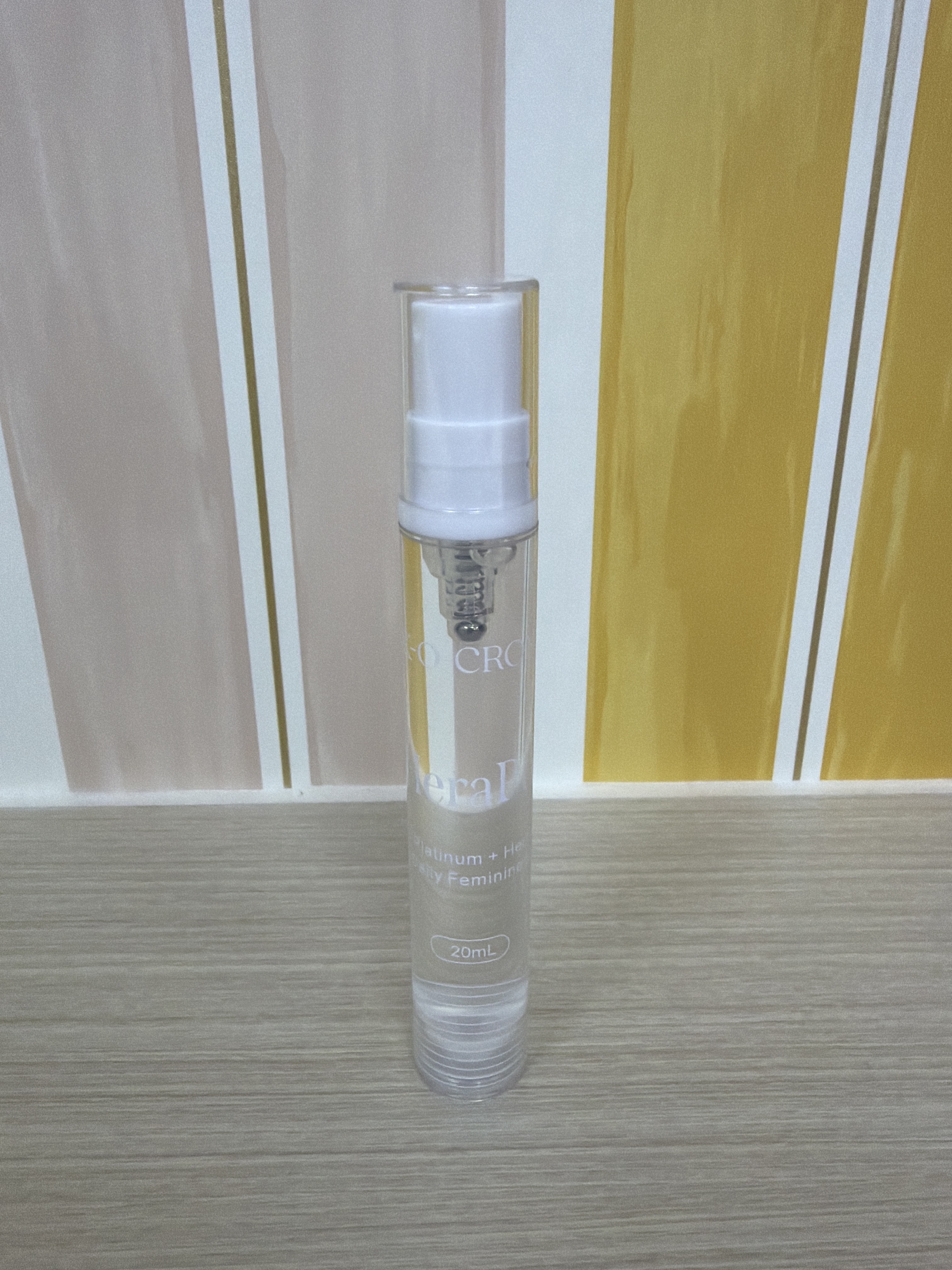 VR21 K-O-CRON HERAPT+ 香雅鉑金草本女性潔膚水(妹妹水) （20ML） 旅行裝 **限購** (凡購買HERAPT+ 香雅鉑金草本女性潔膚水 (妹妹水)正裝50ml一枝,  可加購旅行裝上限2枝)
