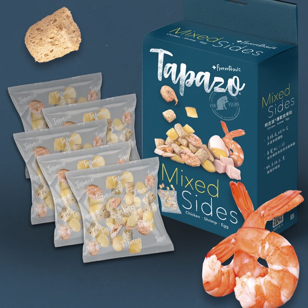TAPAZO 特百滋｜ 貓用 凍乾佐餐粒 貓咪凍乾 貓零食