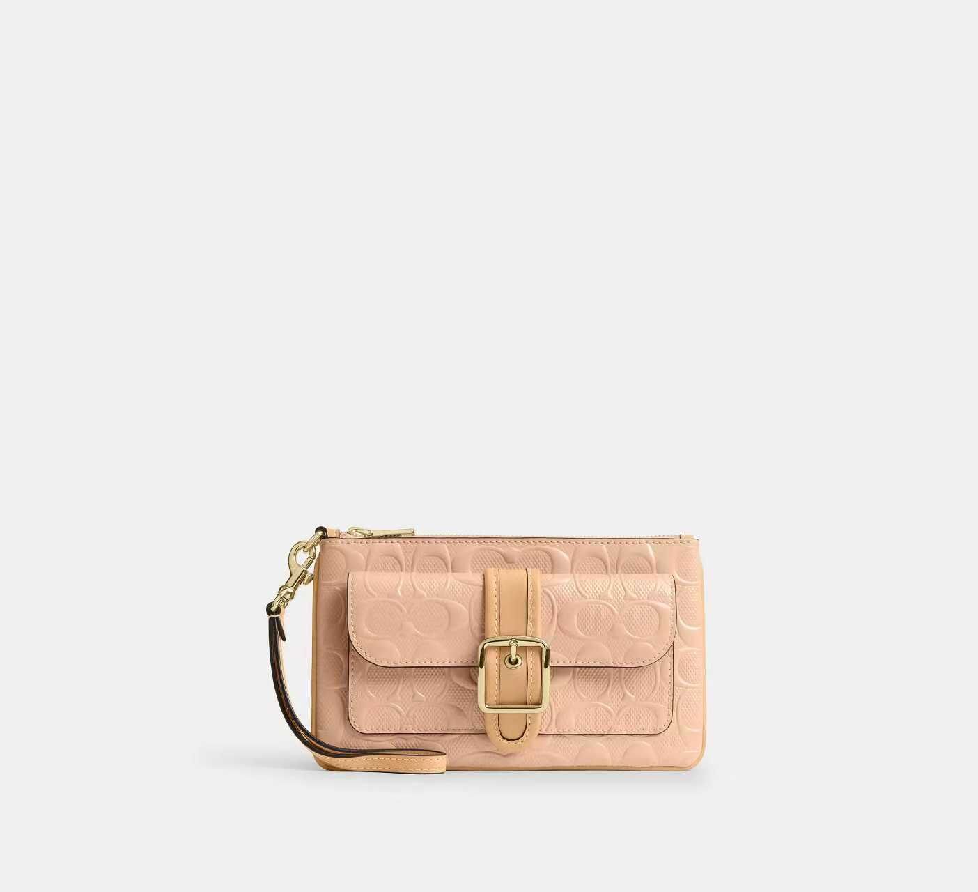 【預購】COACH H090309 Ashton 手腕包 (粉色)