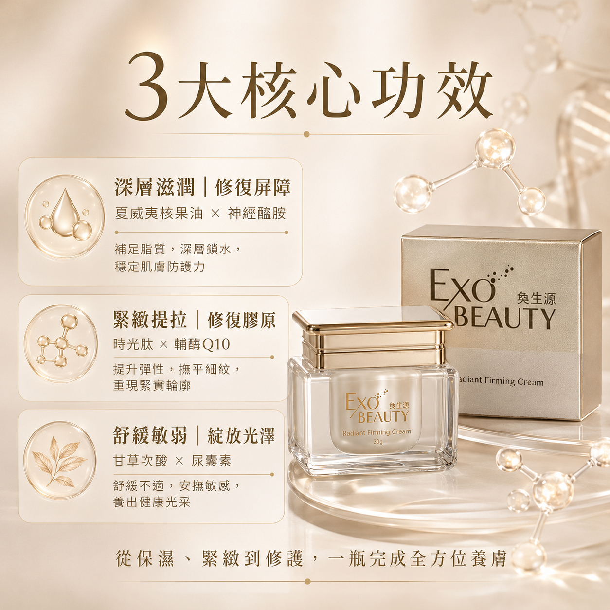 【EXO BEAUTY】逆時光煥妍緊實霜