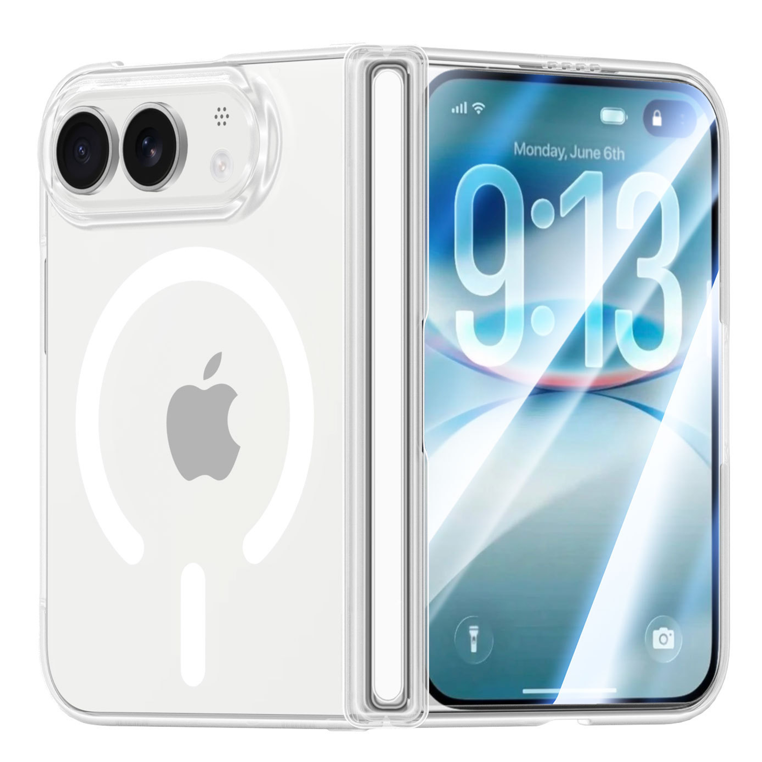 XPRO - Mag Flex Clear - iPhone Duo Case  防撞透明磁吸中軸保護手機硬殼