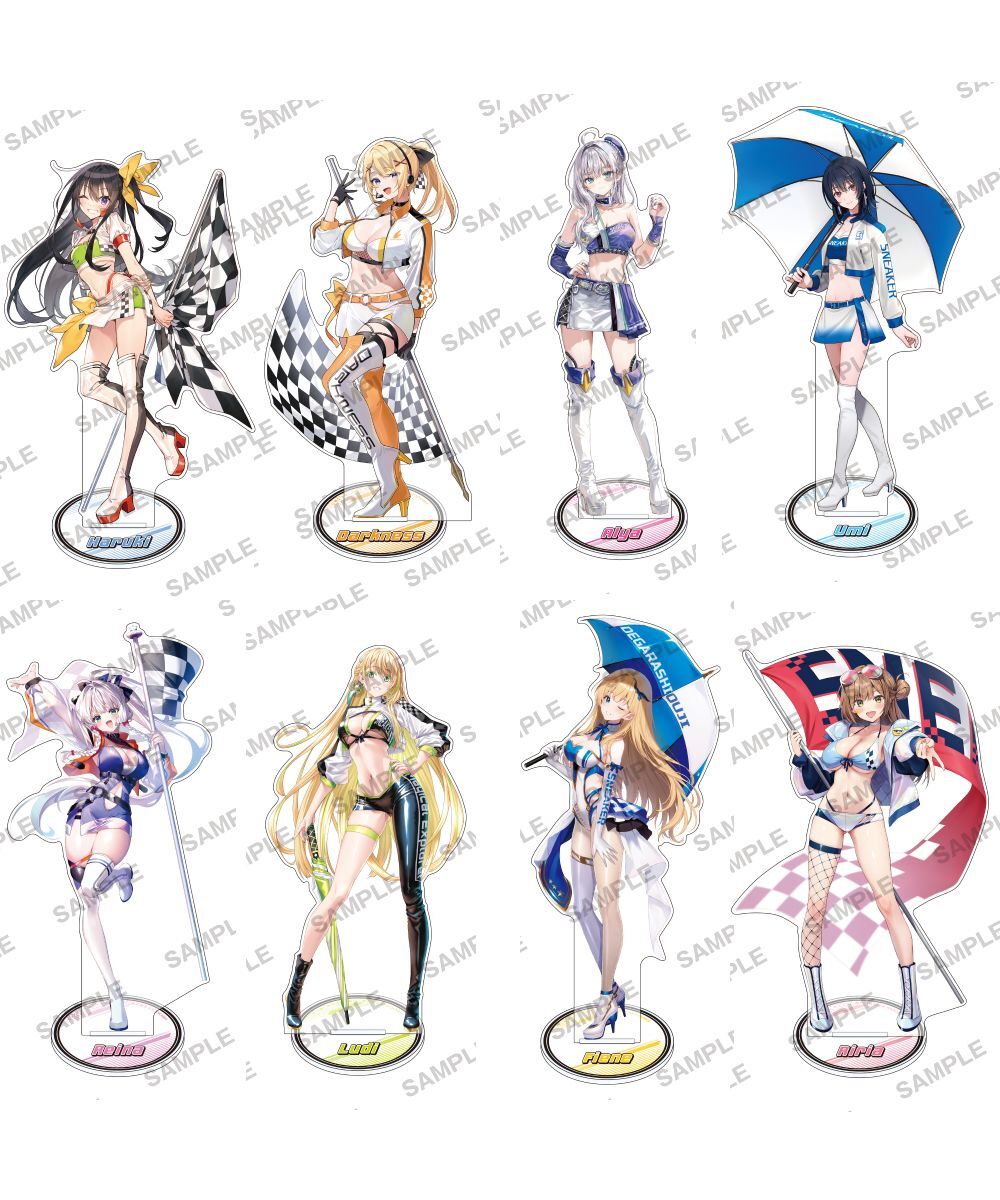 預購-【角川Sneaker文庫 夏之祭2026】壓克力立牌 賽車女郎Ver. 系列【日本進口精品】
