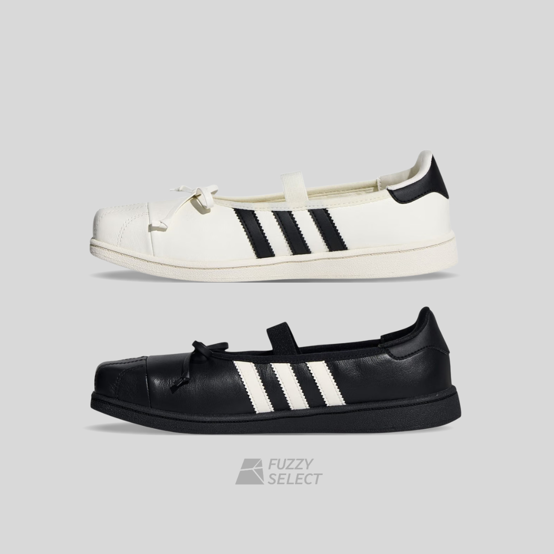 【逢甲 FUZZY】Jennie x Adidas Originals Superstar Square Ballet 黑/白 瑪莉珍鞋 LB3787 LB3786