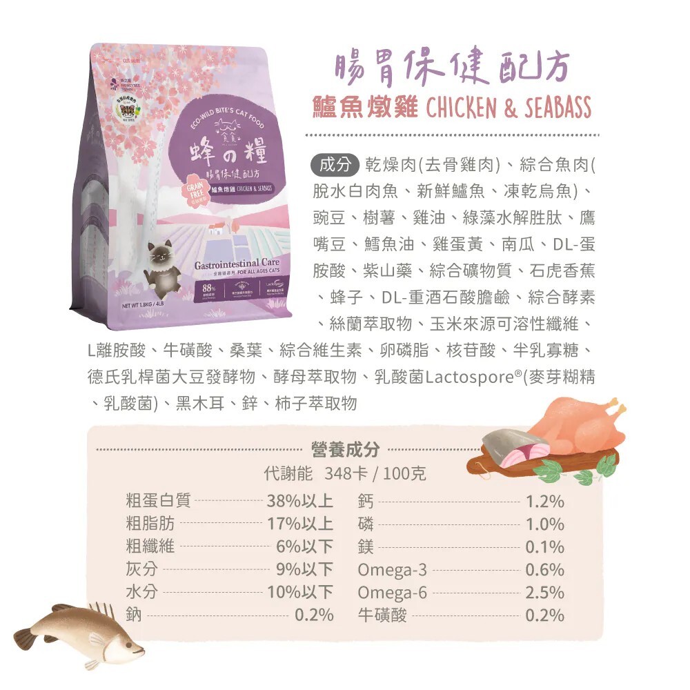 貪貪｜蜂之糧-低敏無穀凍乾鮮肉糧