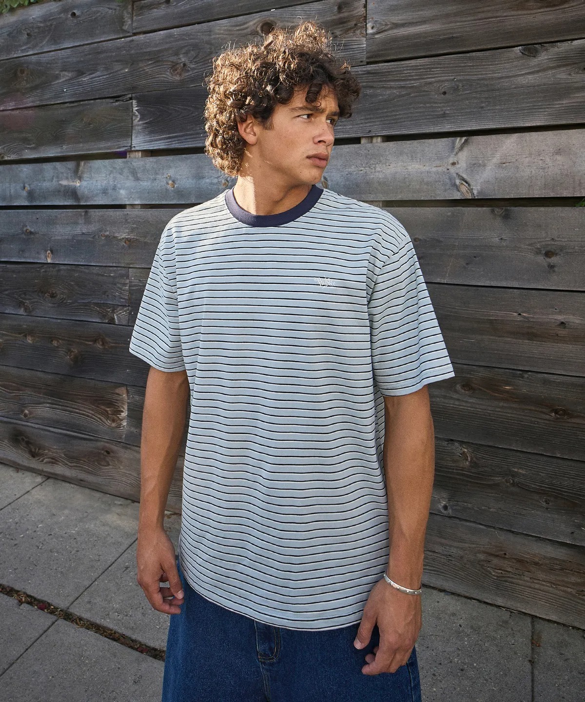 Fluke Casual Stripe Short Sleeve T-Shirt FST344