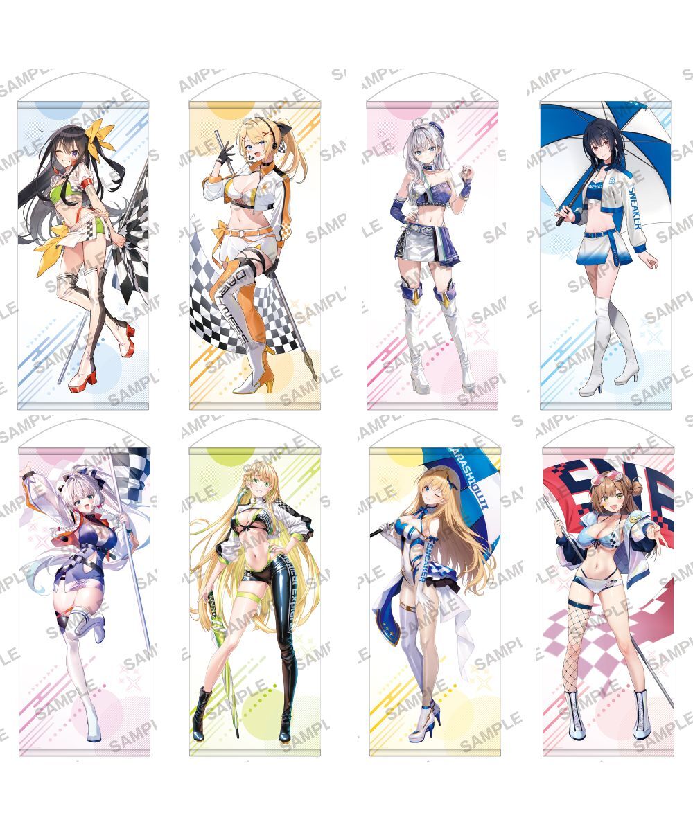 預購-【角川Sneaker文庫 夏之祭2026】大掛軸 賽車女郎Ver. 系列【日本進口精品】