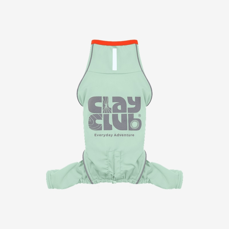 puppygallery｜Clay Club 零束縛機能運動四腳衣（標準長度）草綠