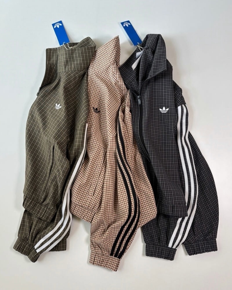 韓國代購 Adidas Check Track Jacket