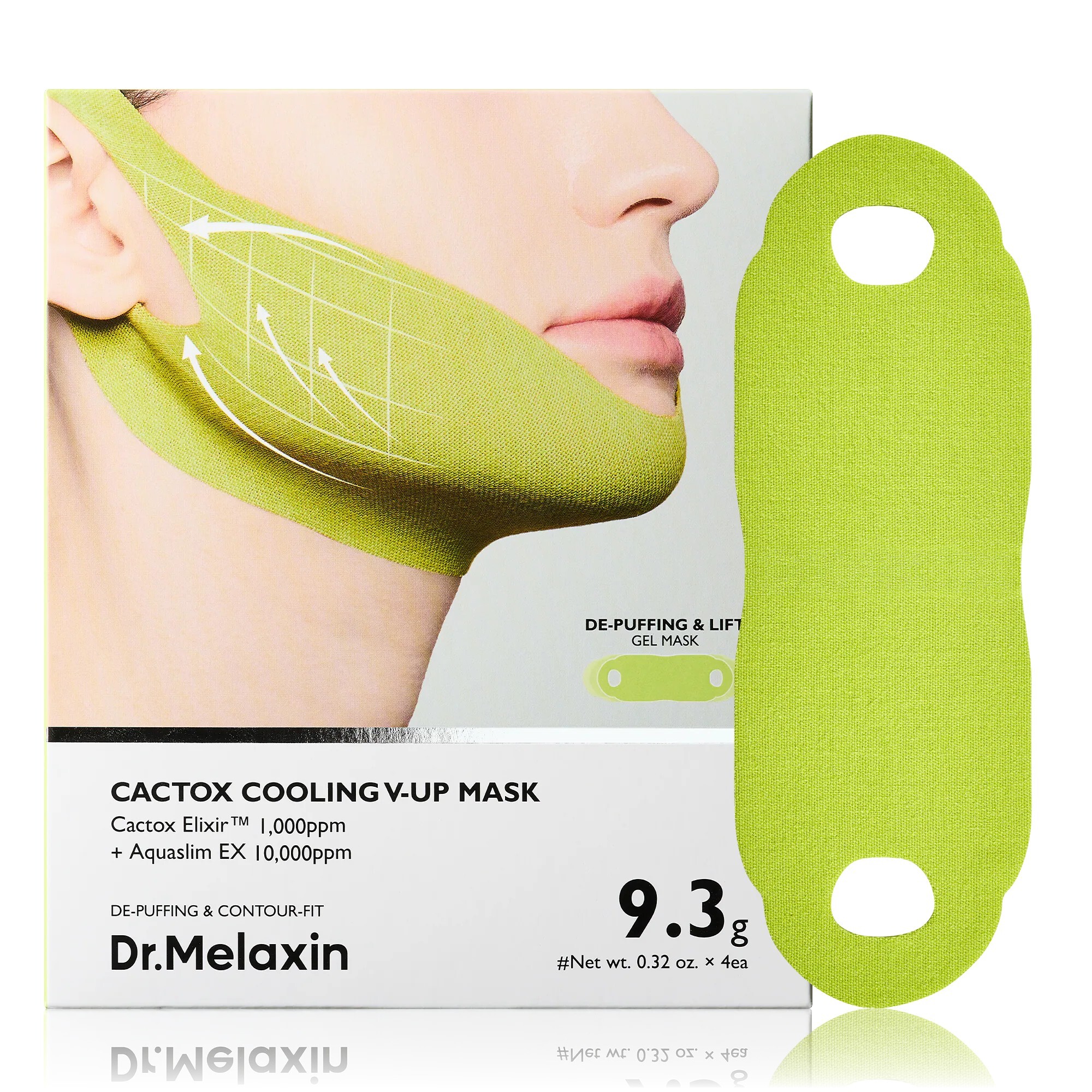 Dr. Melaxin CACTOX V-Up 冷感緊緻提拉面膜 4片