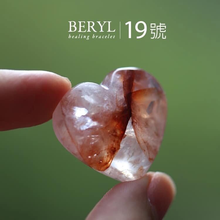 巴西天然紅膠花愛心純銀墜/搭45公分細版純銀項鍊