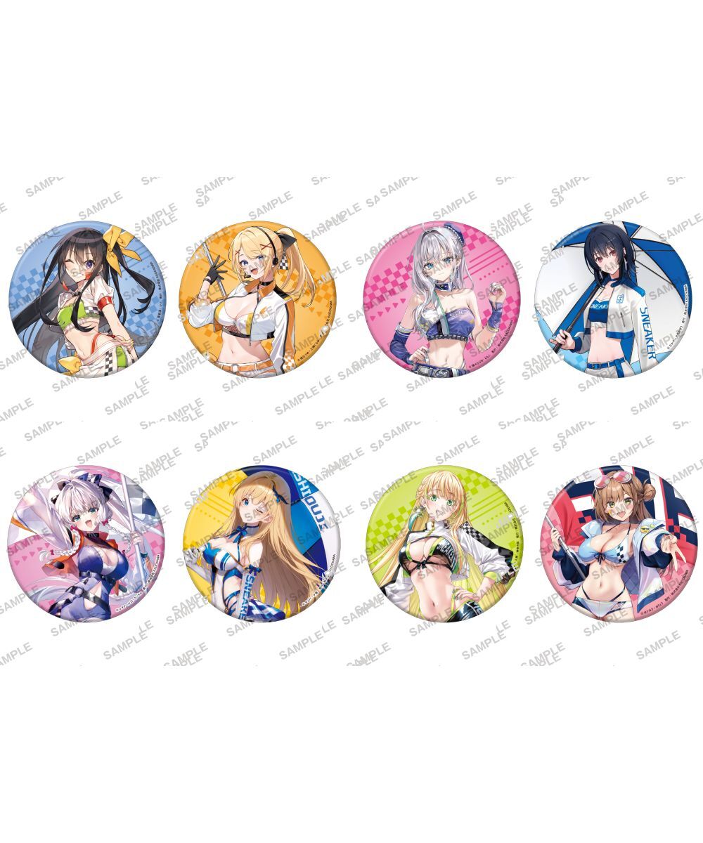 預購-【角川Sneaker文庫 夏之祭2026】BIG雷射徽章 賽車女郎Ver. 系列【日本進口精品】