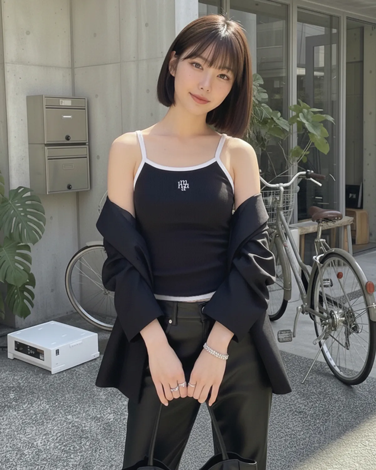 【預購】Muah Muah ZKD090304 素色背心