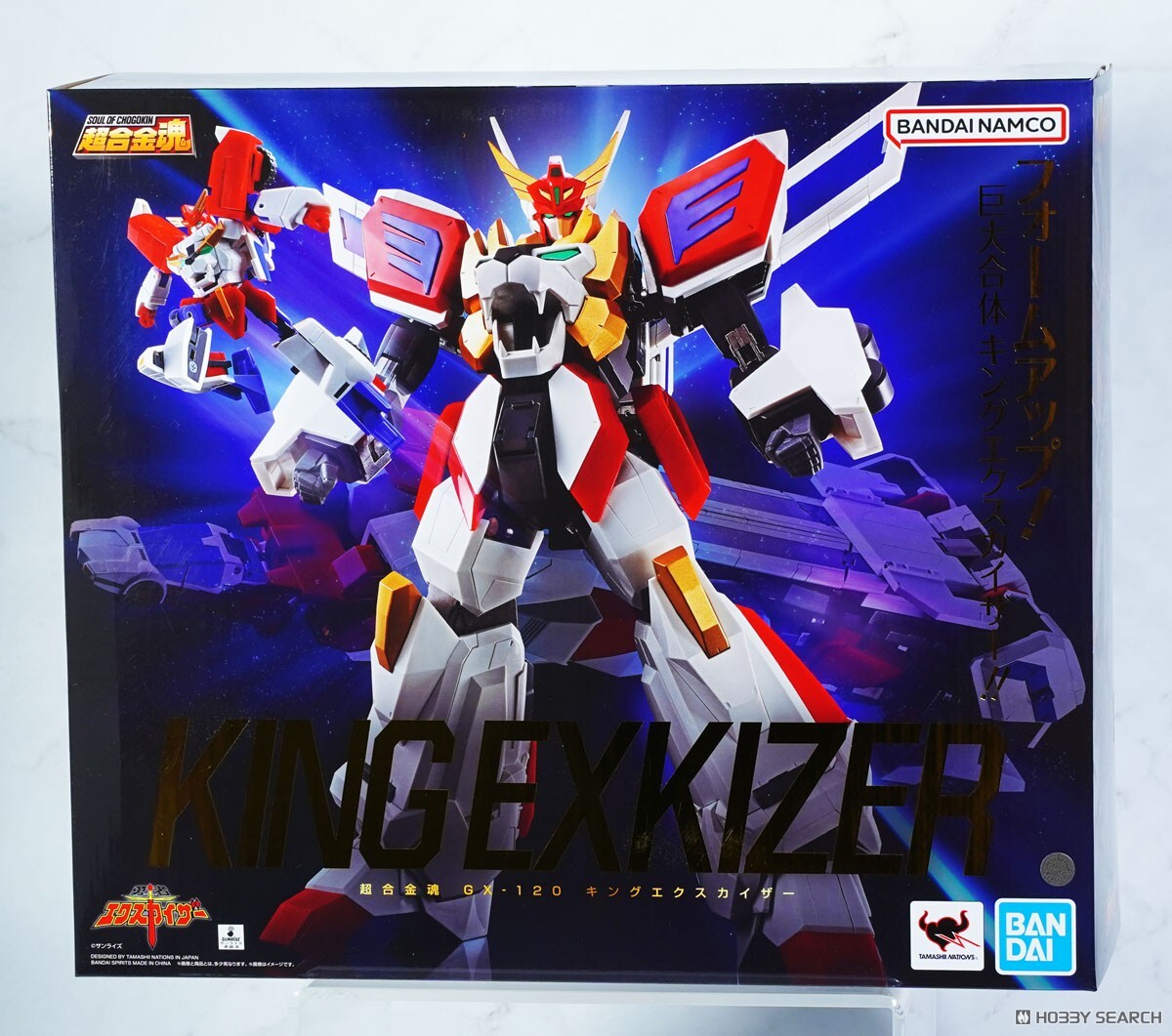 萬代 超合金魂 GX-120 勇者凱撒 勇者艾克斯凱撒 完成品