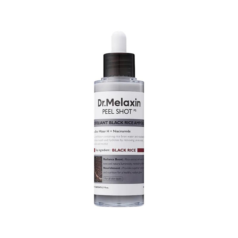 Dr.Melaxin Peel Shot 黑米去角質柔膚精華 80ml
