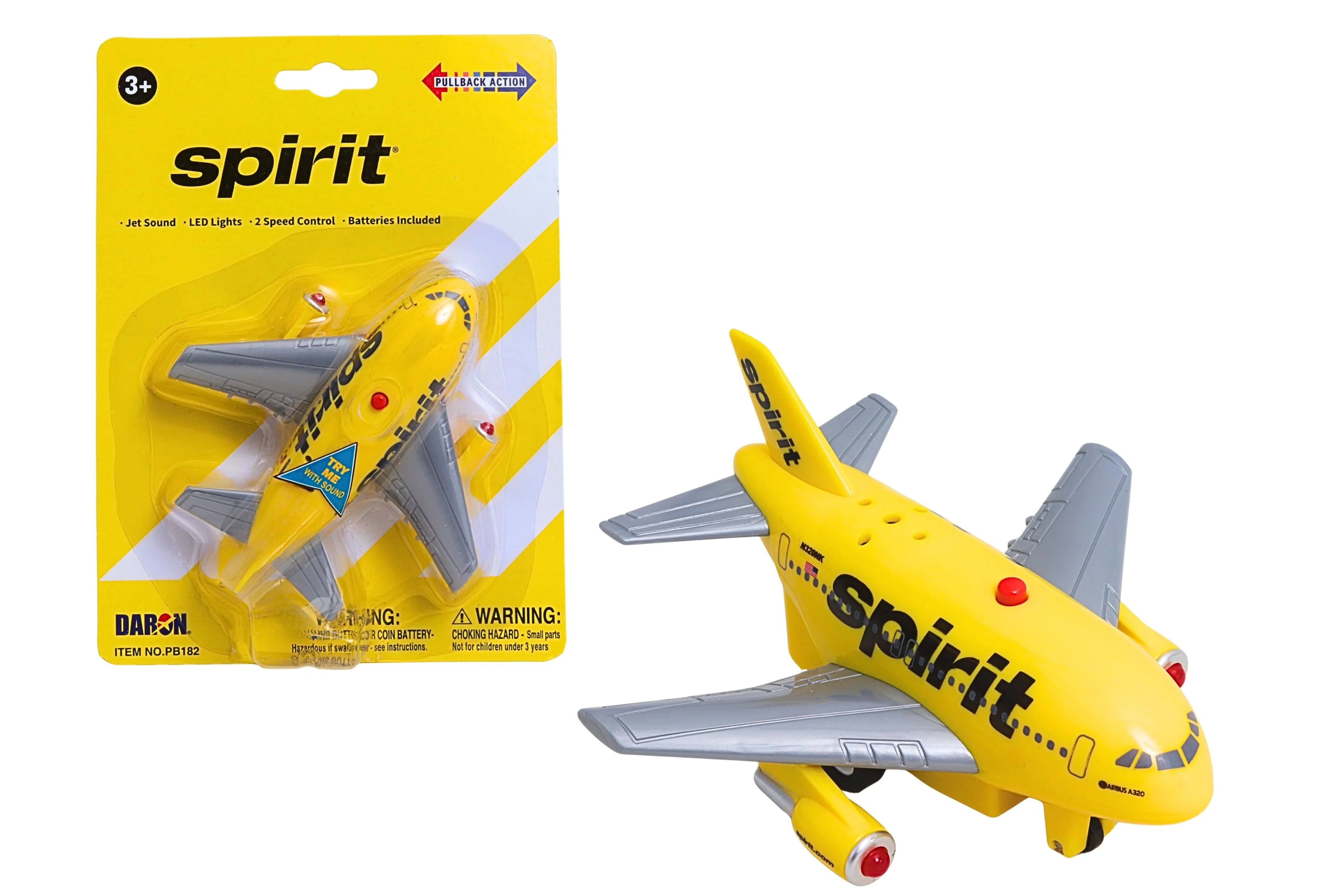 精神航空聲光迴力飛機玩具