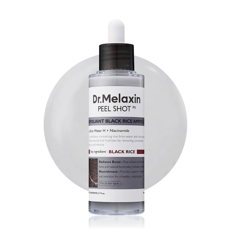Dr.Melaxin Peel Shot 黑米去角質柔膚精華 80ml