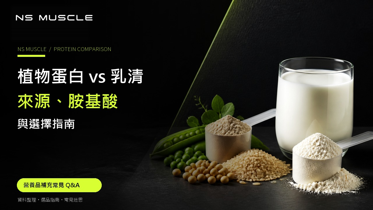 豌豆、大豆與米等植物蛋白原料和乳清蛋白來源比較