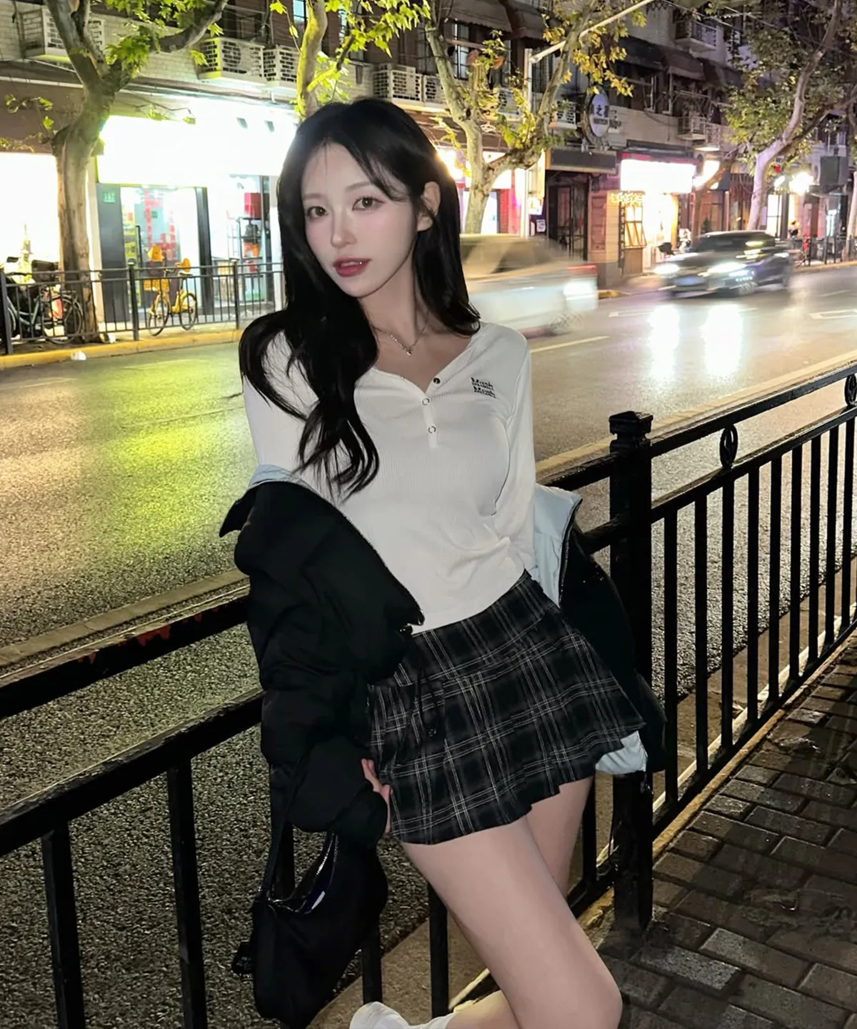 【預購】Muah Muah ZKD090306 亨利領連帽上衣