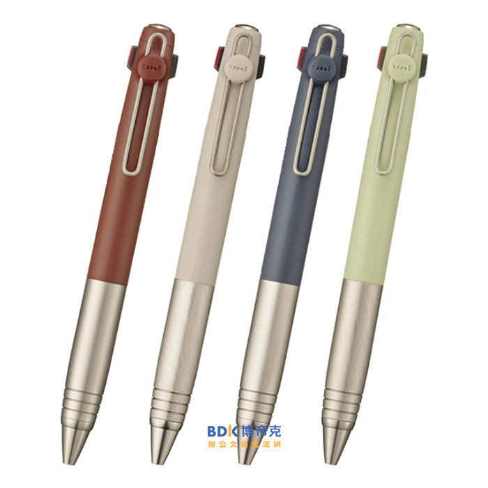 uni 三菱鉛筆 uniball ZENTO FLOW 金屬流光版 三色鋼珠筆 UBE3-ZF 系列