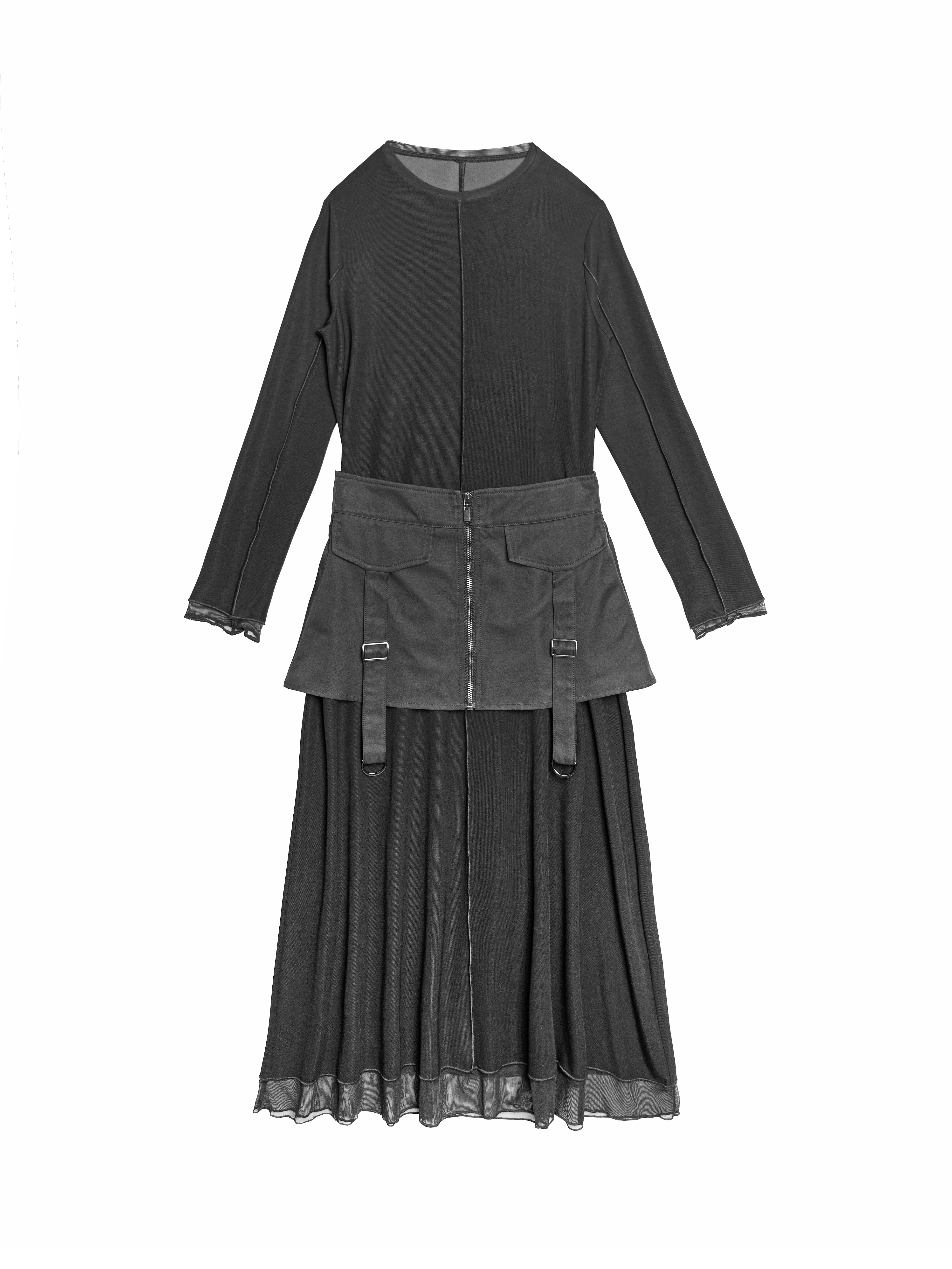 Two-Piece Dress with Corset Belt - 26WRD223C