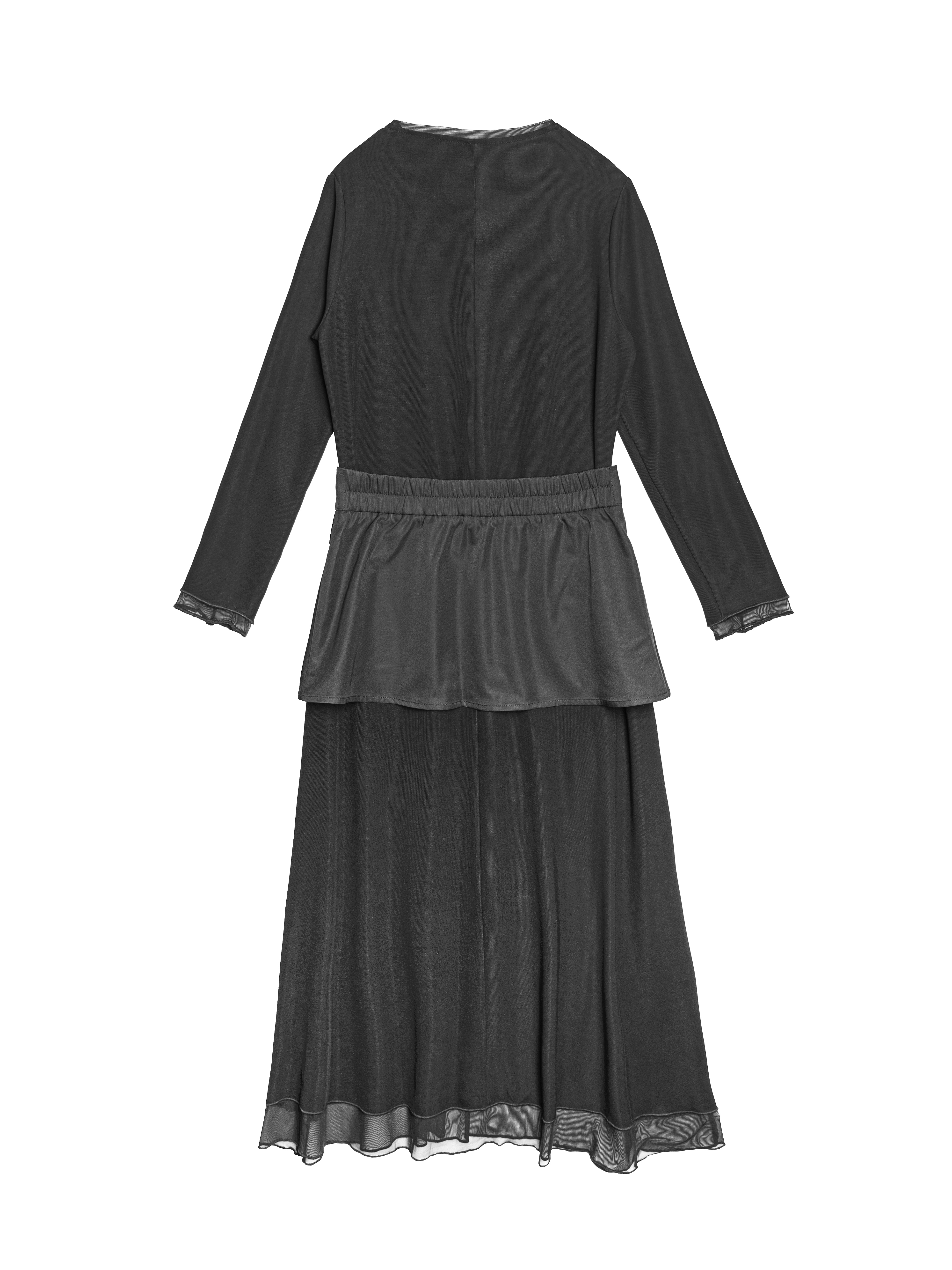 Two-Piece Dress with Corset Belt - 26WRD223C