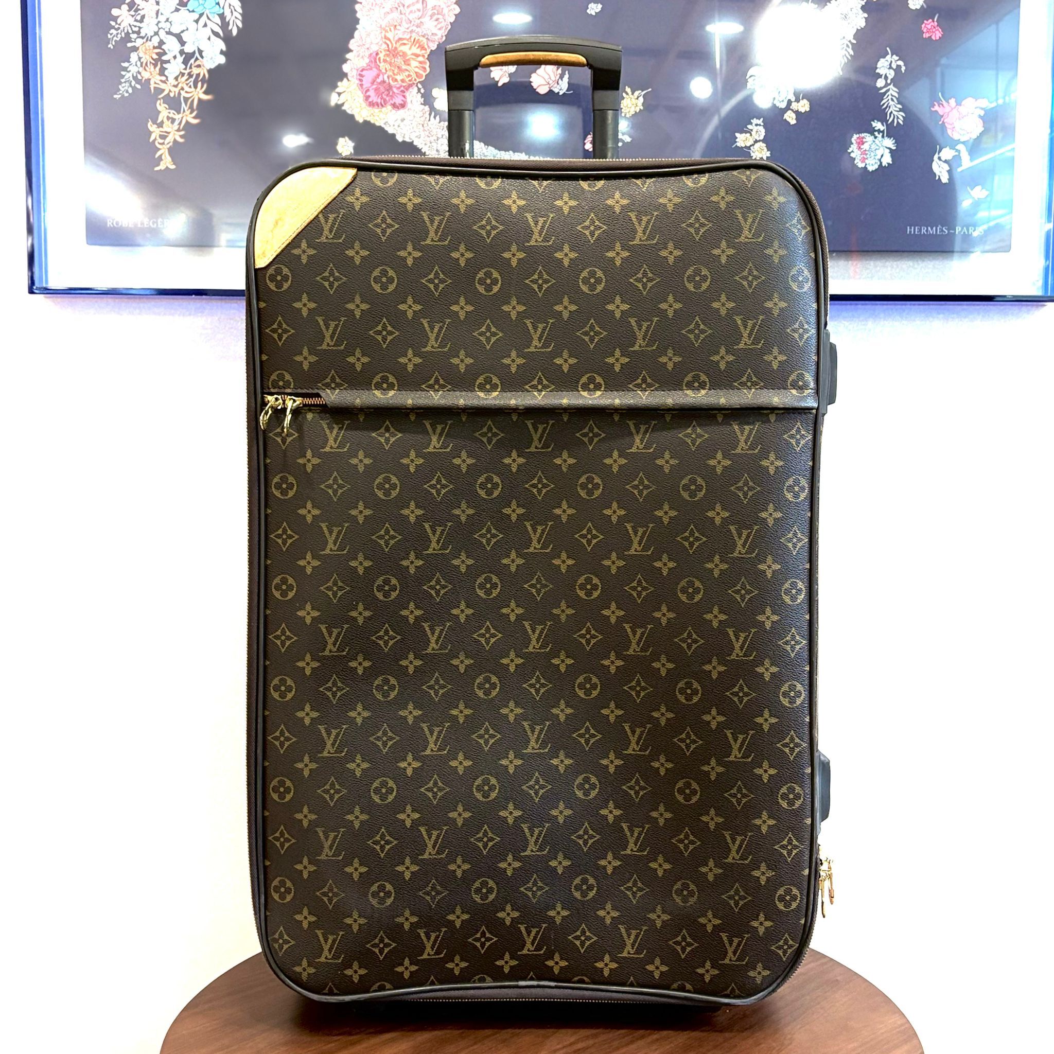 85%NEW二手LV行李箱 Pegase 70 Monogram  Carry Bag Suitcase #香榭站正品