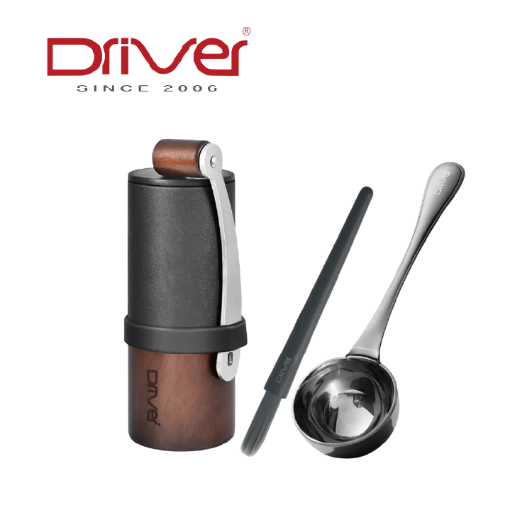 【Driver】 輕巧質感咖啡磨豆機套組