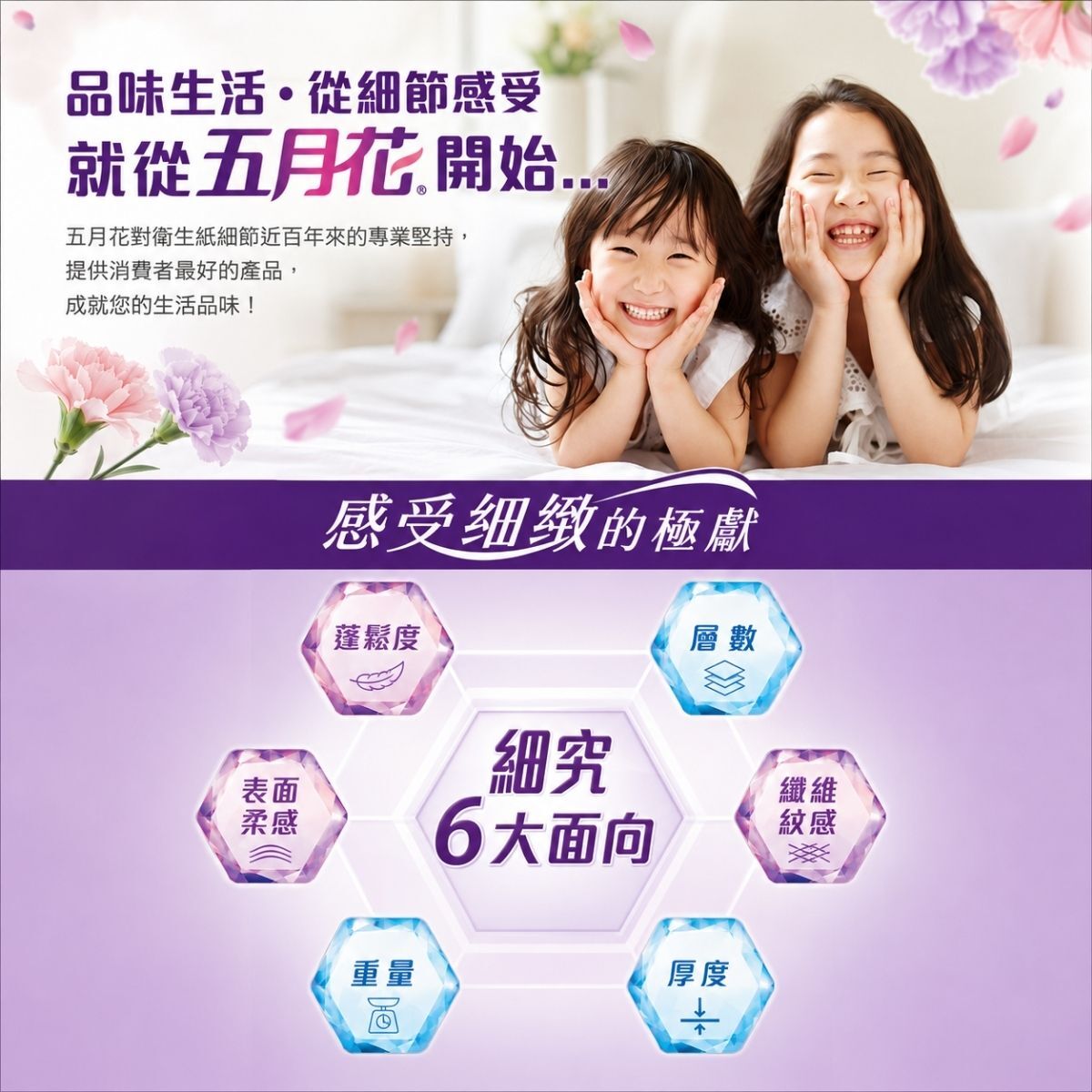 五月花厚棒袖珍包面紙8抽x24包｜隨身面紙 衛生紙 可沖馬桶 原生紙漿 贈品【輕鬆購五金百貨】