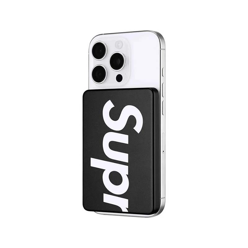 Supreme x Mophie Qi2 Powerstation 磁吸行動電源黑色SS26A126-B