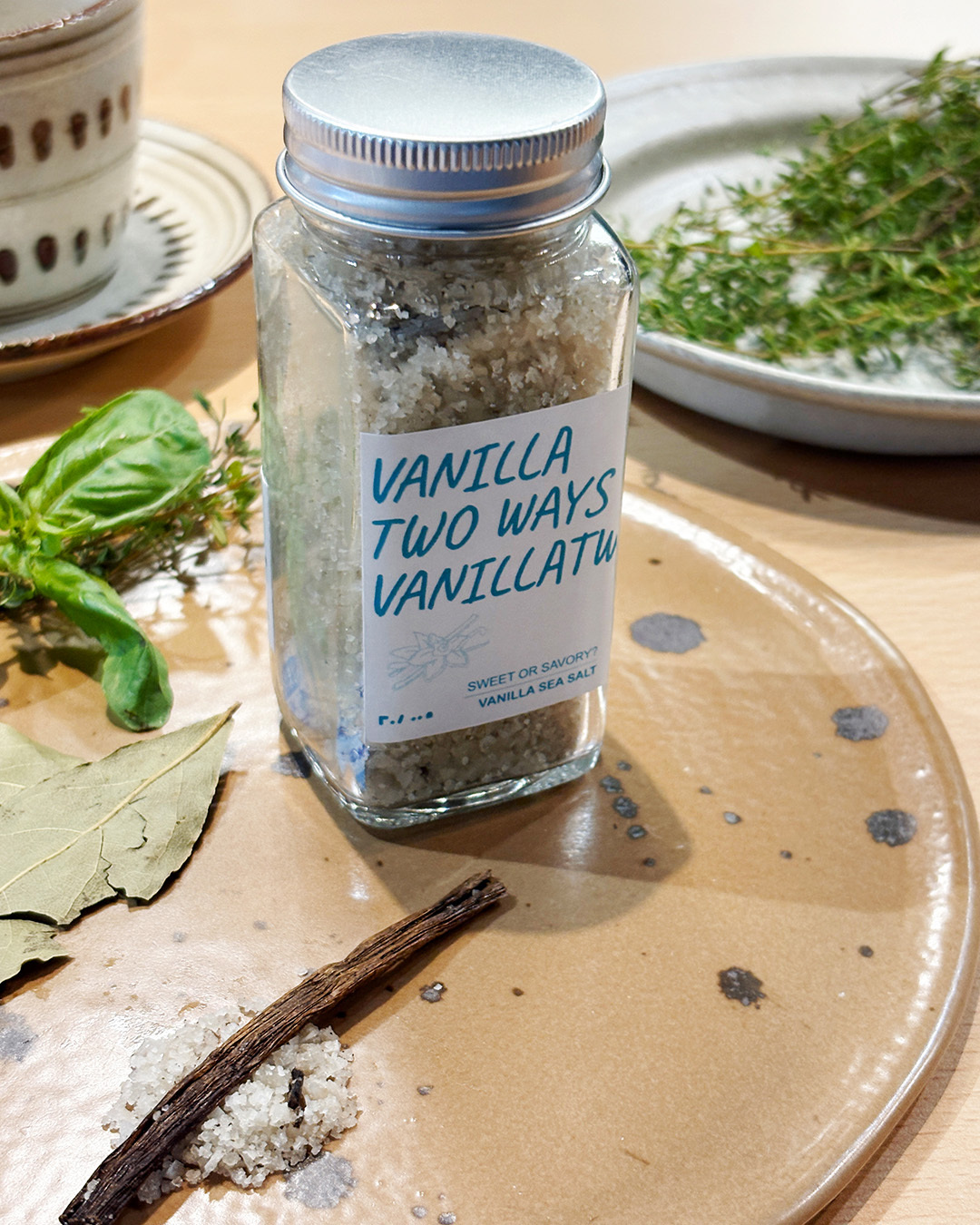 【門市現貨】香草海鹽 (120g/罐) Vanilla Sea Salt
