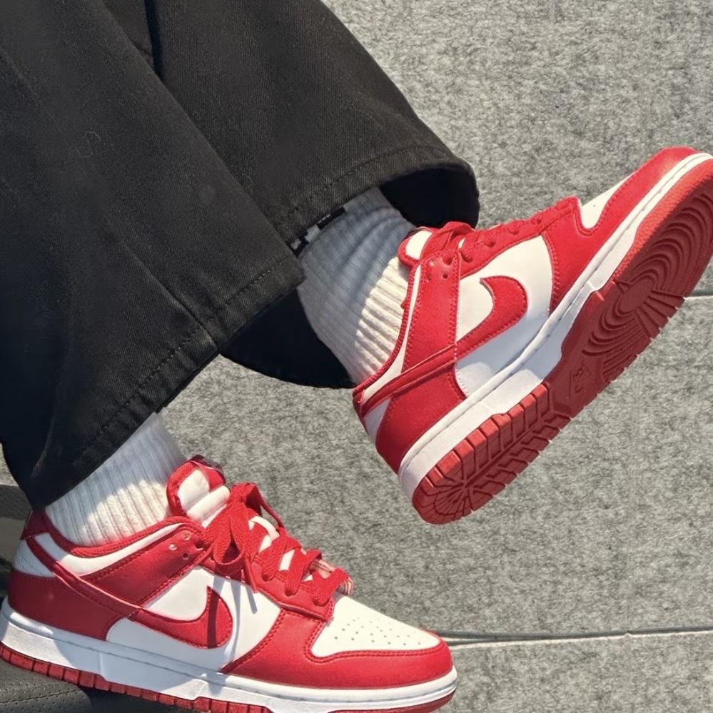 NIKE DUNK LOW 紅白 復古 低筒 休閒鞋 男鞋 HF5441-104