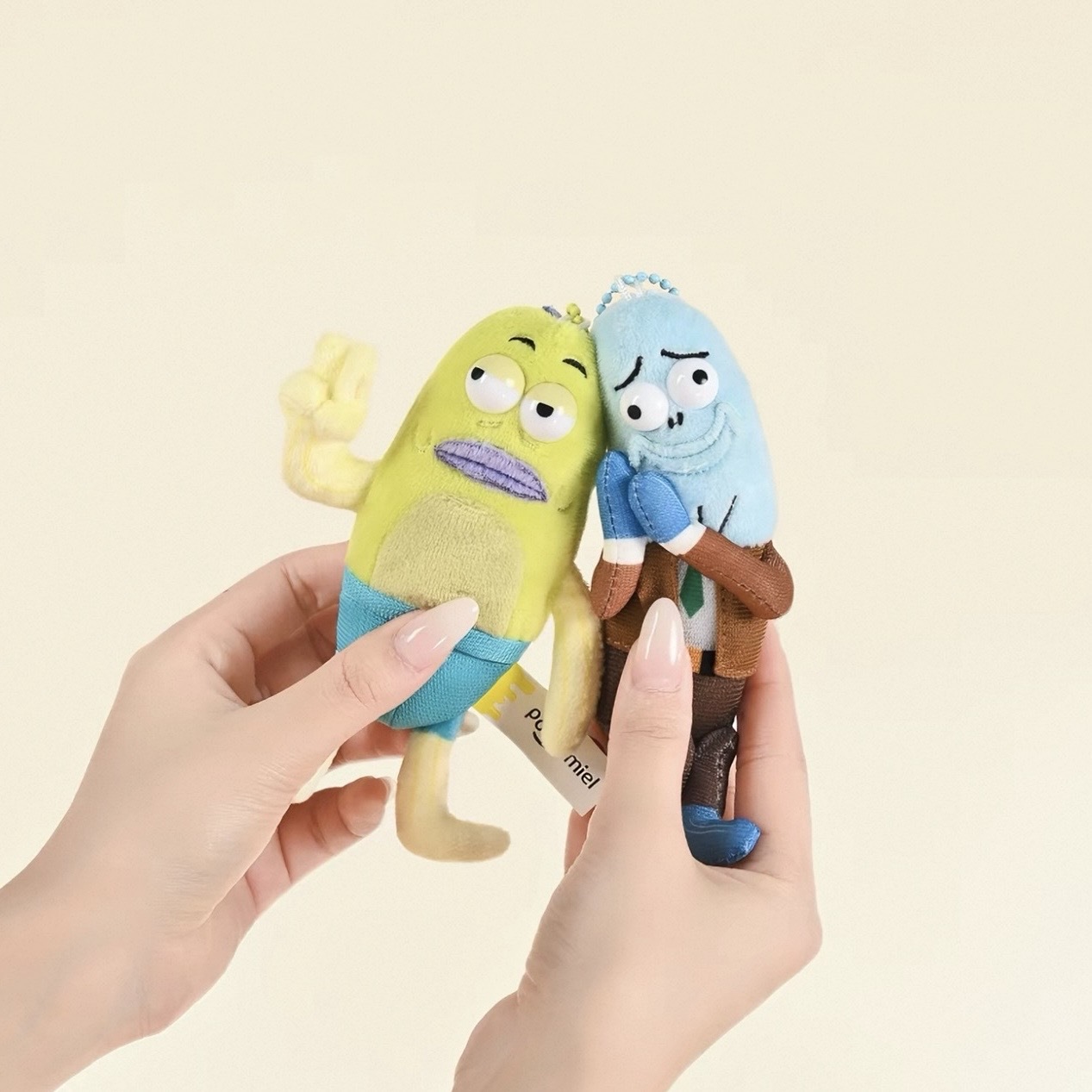 SPONGEBOB 海綿寶寶 比奇堡 磁吸吊飾 路人魚 無情比YA 拜託拜託