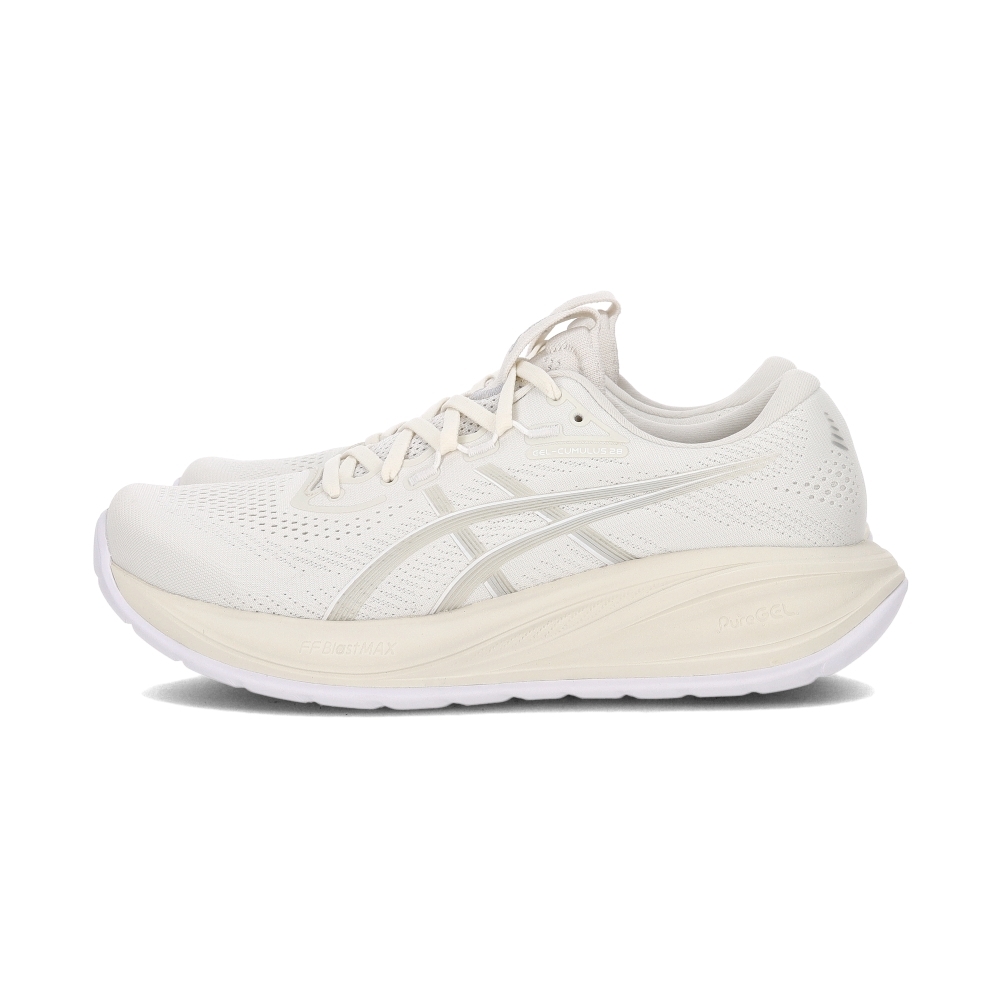 Asics Gel-Cumulus 28 男鞋 白色 緩震 氣墊 回彈 透氣 運動 慢跑鞋 1011C143-100