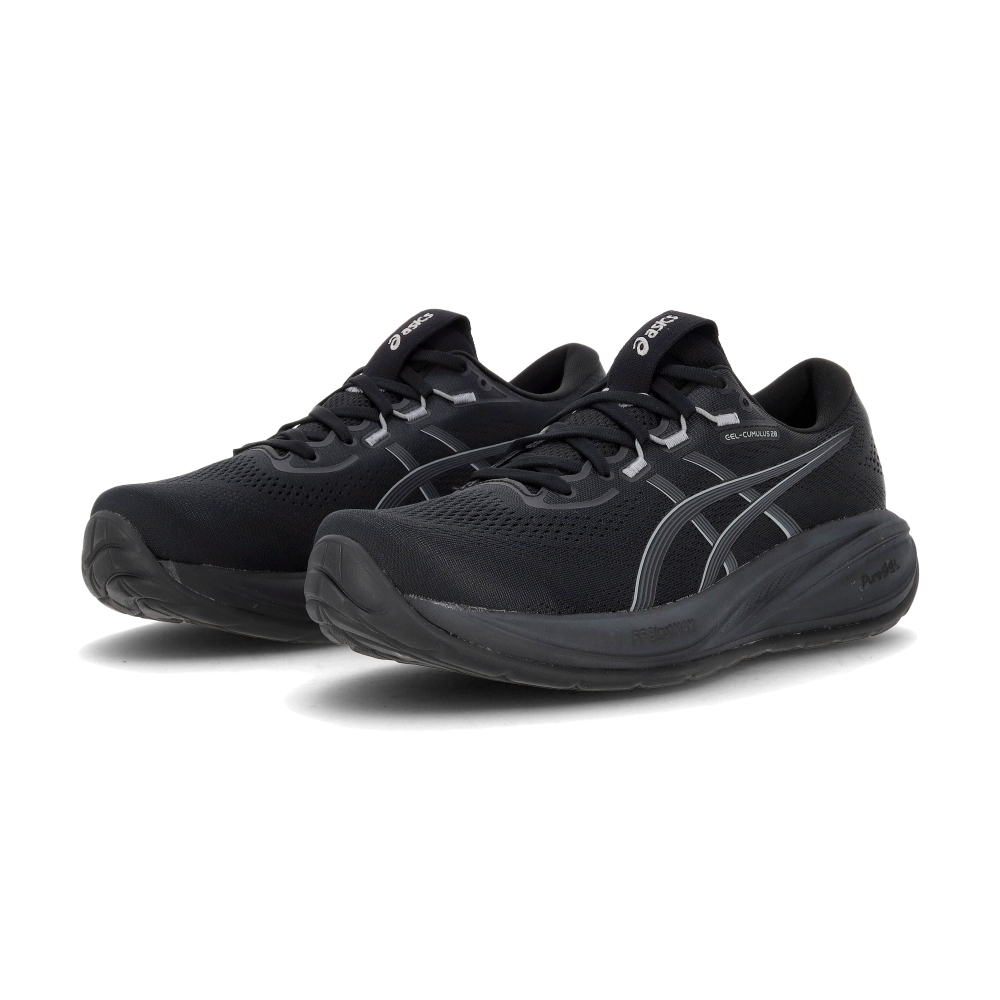 Asics Gel-Cumulus 28 男鞋 黑色 緩震 氣墊 回彈 透氣 運動 慢跑鞋 1011C143-003