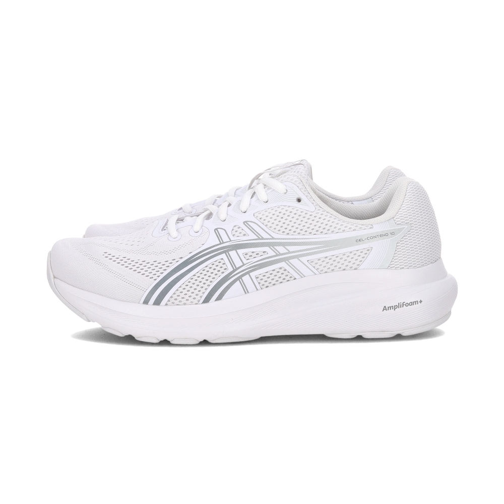 Asics Gel-Contend 10 4E 男鞋 白色 超寬楦 緩震 透氣 運動 慢跑鞋 1011C250-100
