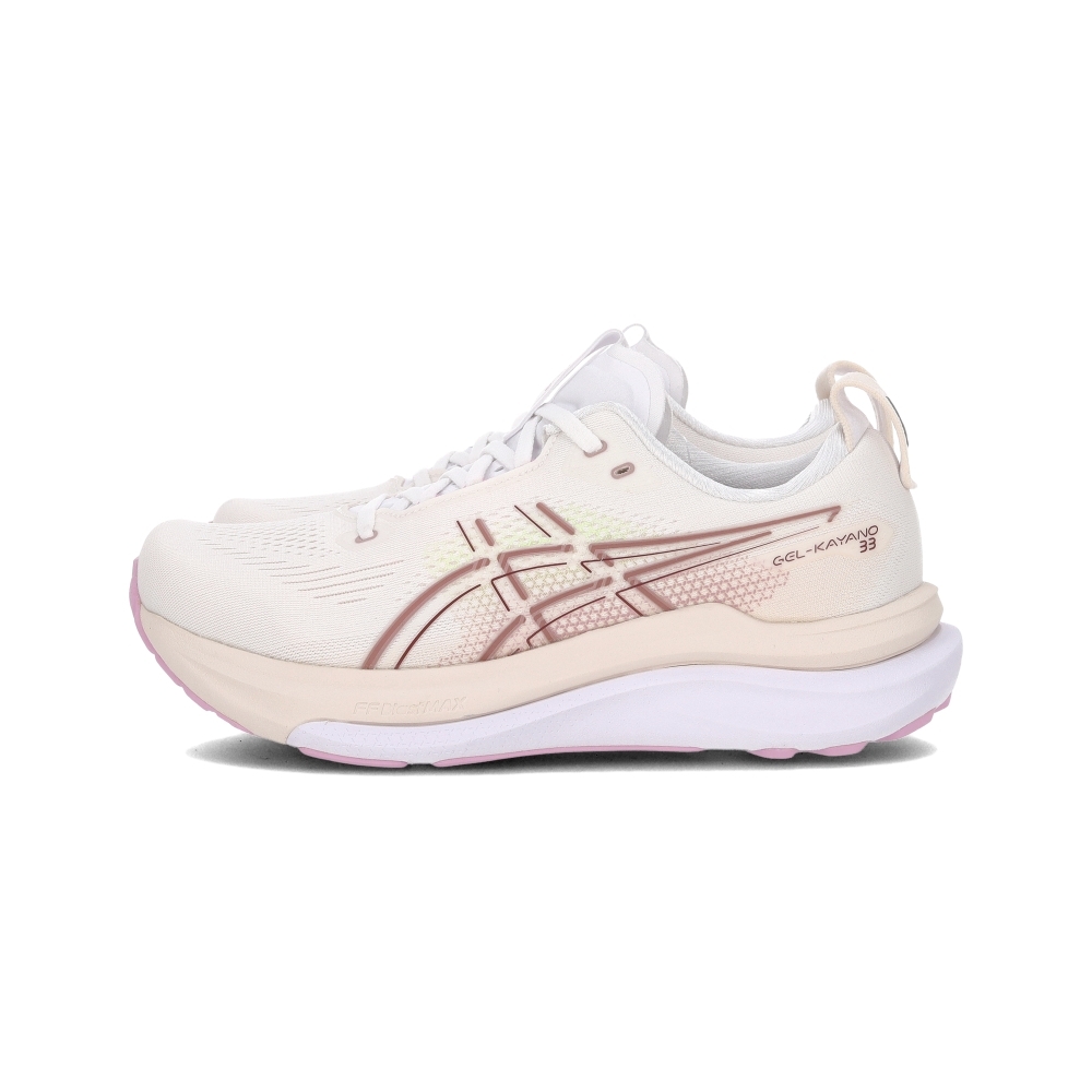 Asics Gel-Kayano 33 女鞋 白粉色 緩震 支撐 運動 休閒 慢跑鞋 1012B939-100