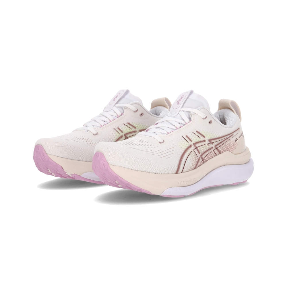 Asics Gel-Kayano 33 女鞋 白粉色 緩震 支撐 運動 休閒 慢跑鞋 1012B939-100