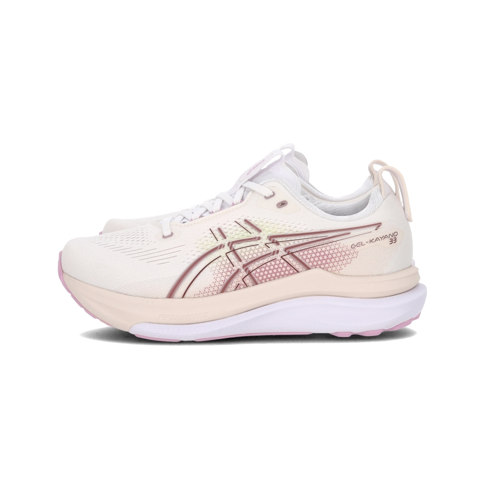 Asics Gel-Kayano 33 D 女鞋 白粉色 寬楦 緩震 支撐 運動 休閒 慢跑鞋 1012B992-100