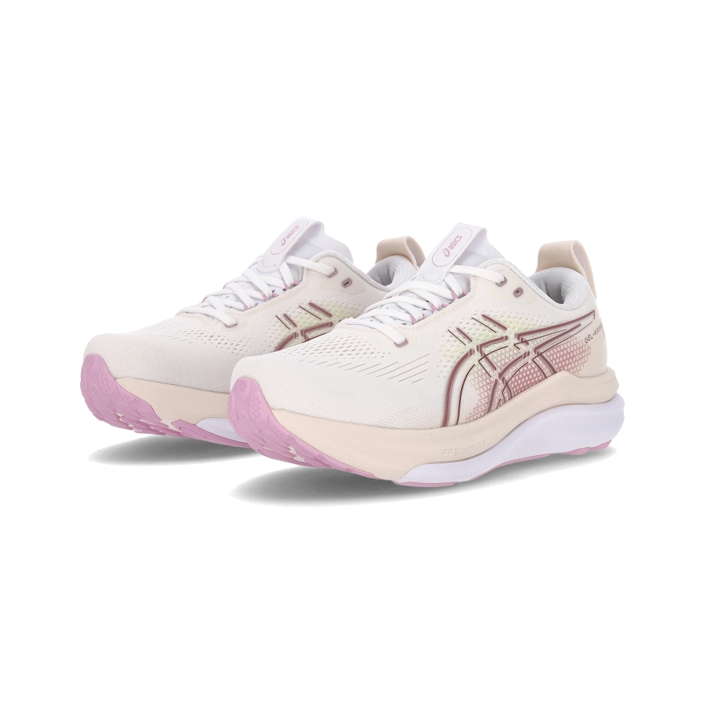Asics Gel-Kayano 33 D 女鞋 白粉色 寬楦 緩震 支撐 運動 休閒 慢跑鞋 1012B992-100