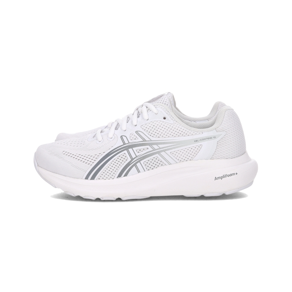 Asics Gel-Contend 10 女鞋 白色 緩震 支撐 舒適 運動 休閒 慢跑鞋 1012C013-100