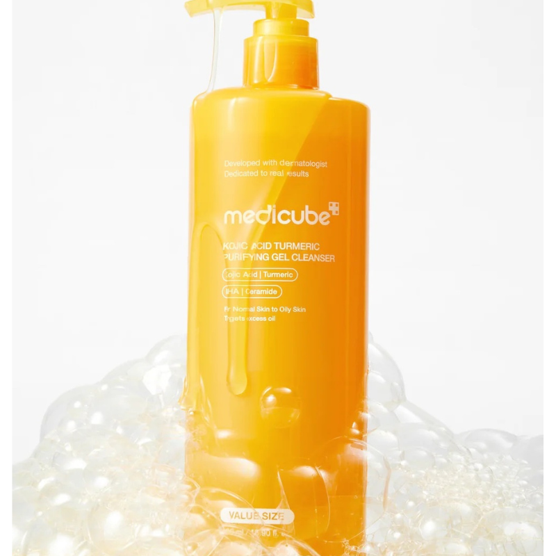 HKHG0903-017 MEDCIUBE 麴酸薑黃淨化凝膠洗面乳 500ml (A17)