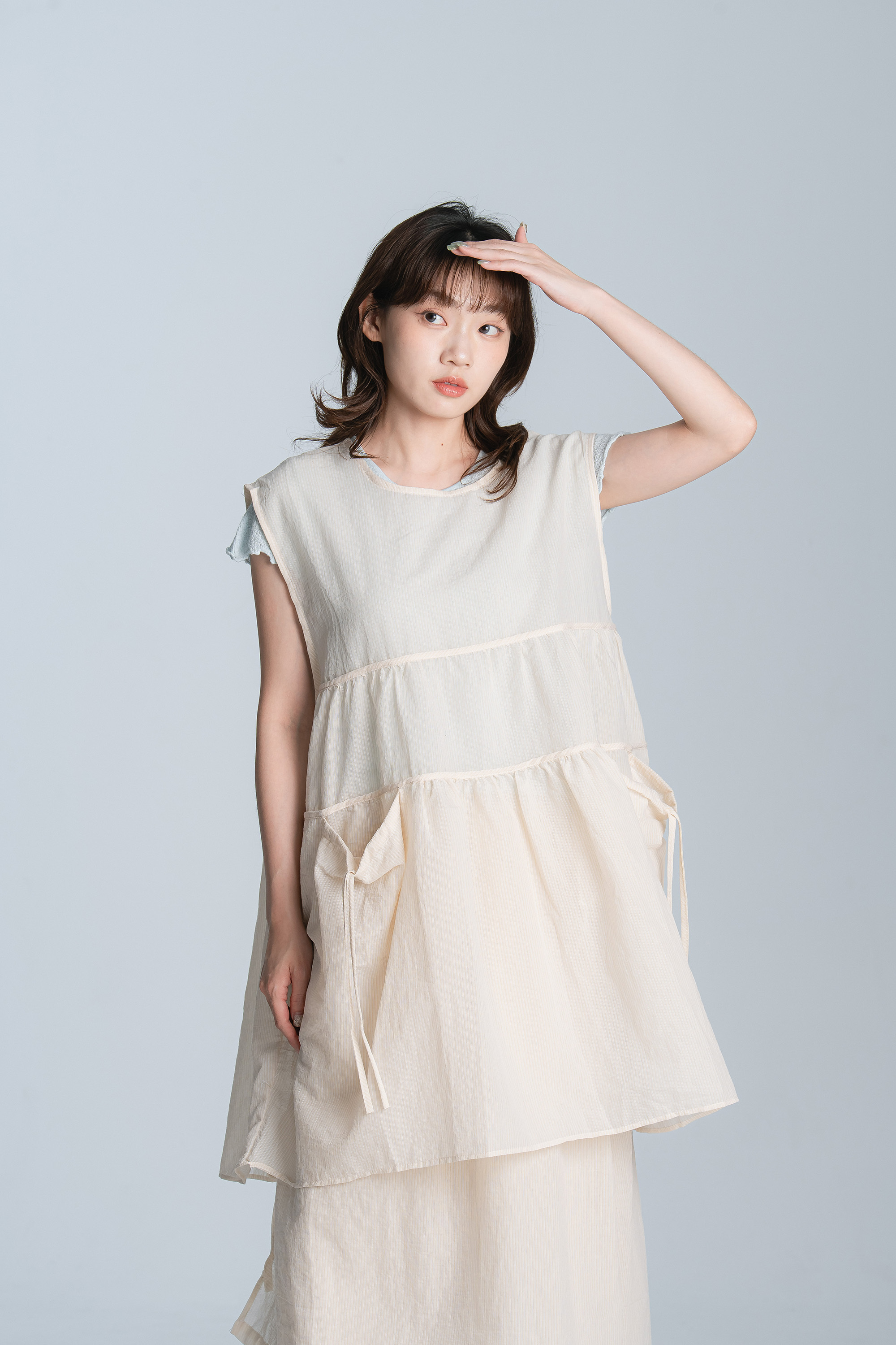 少女の蛋糕口袋背心 3色