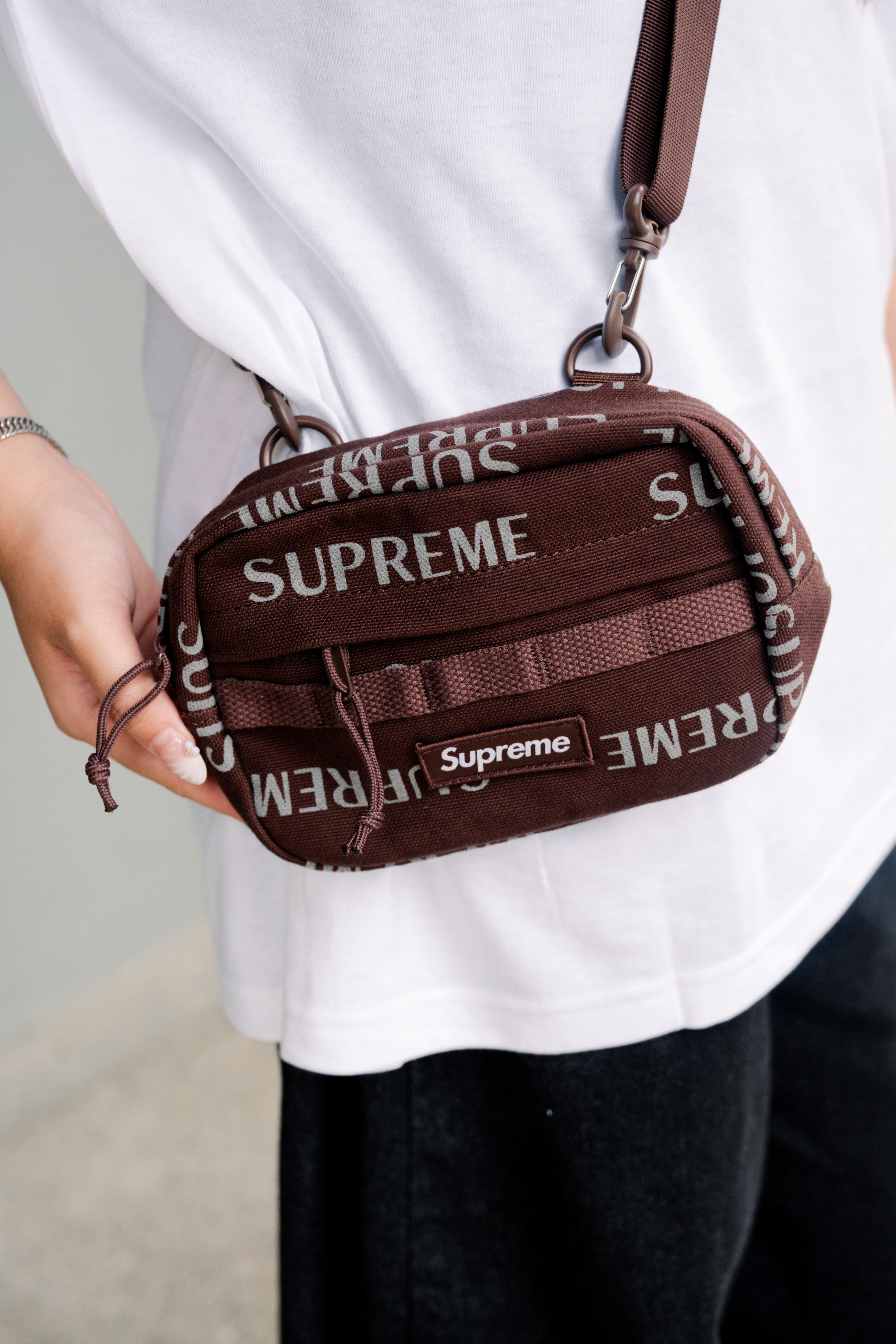 ☆ETW☆【EASY TO WEAR】Supreme 26FW Mini Shoulder Bag 小包 肩包 迷你包 收納 反光