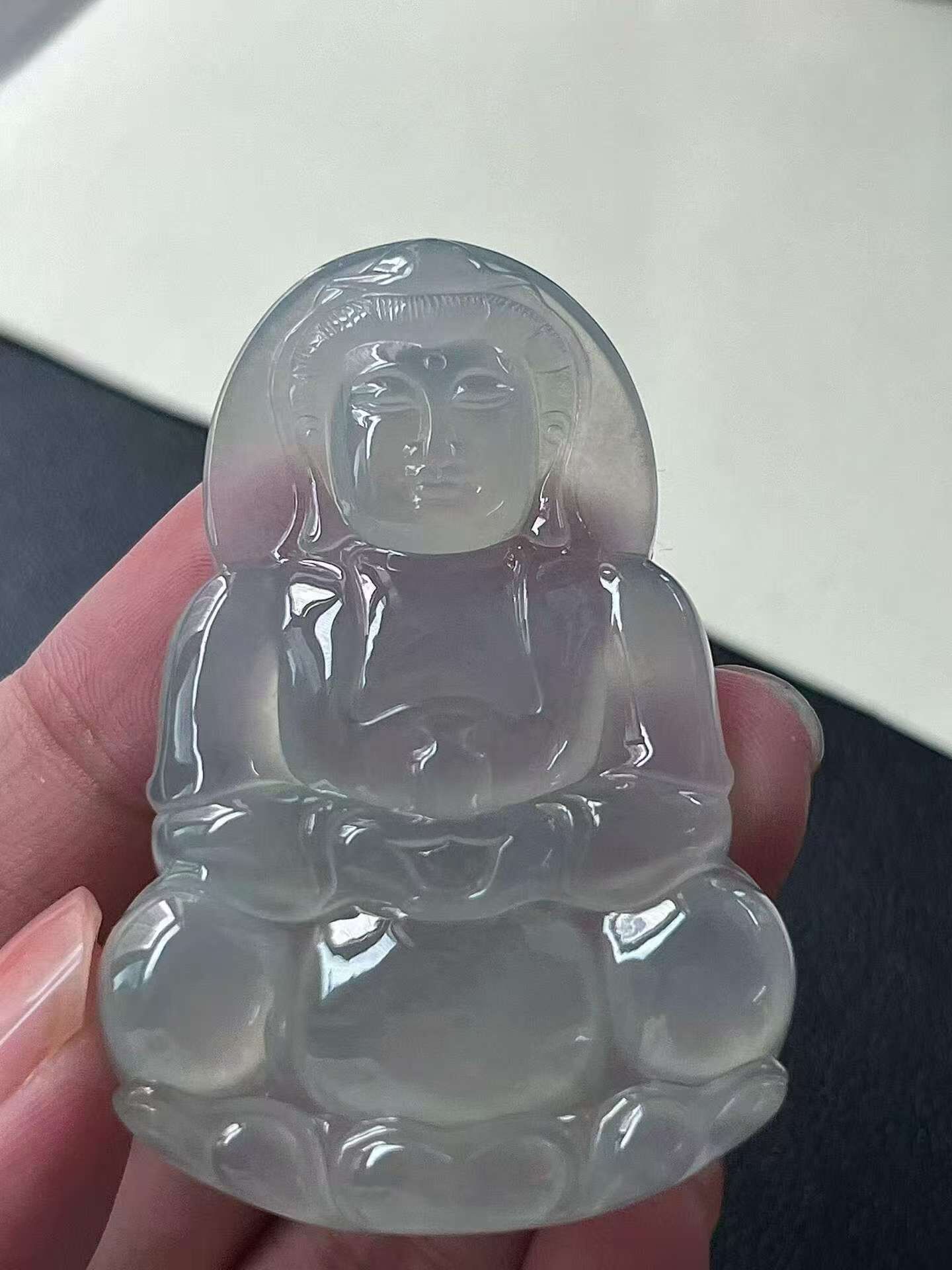 翡翠觀音,天然翡翠A玉, 緬甸玉, Jade, Jadeite