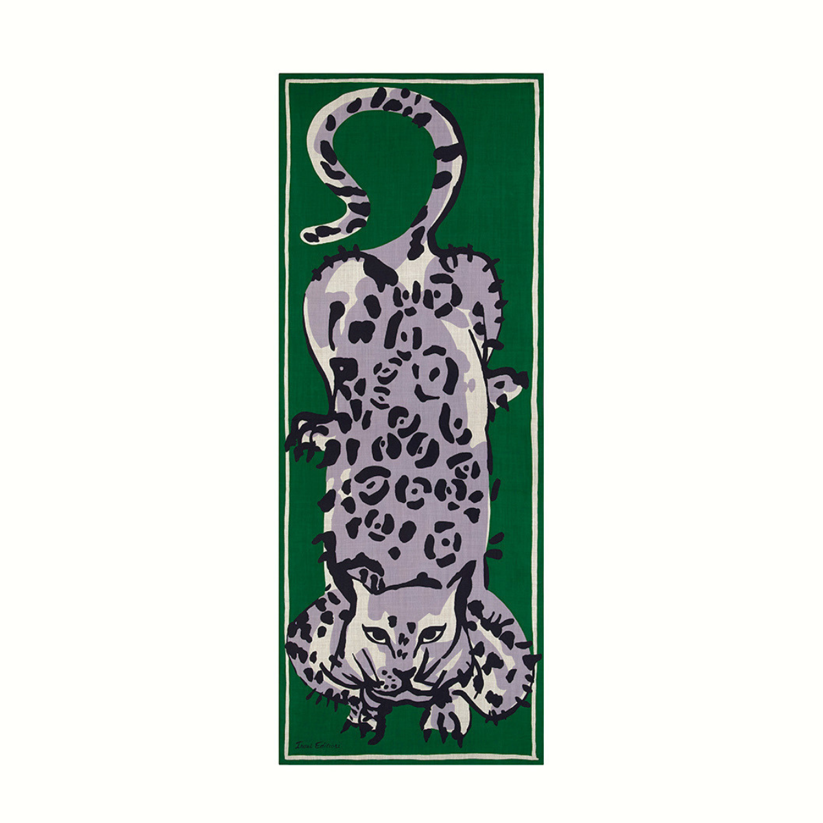FELINO 羊毛圍巾70 - 墨綠