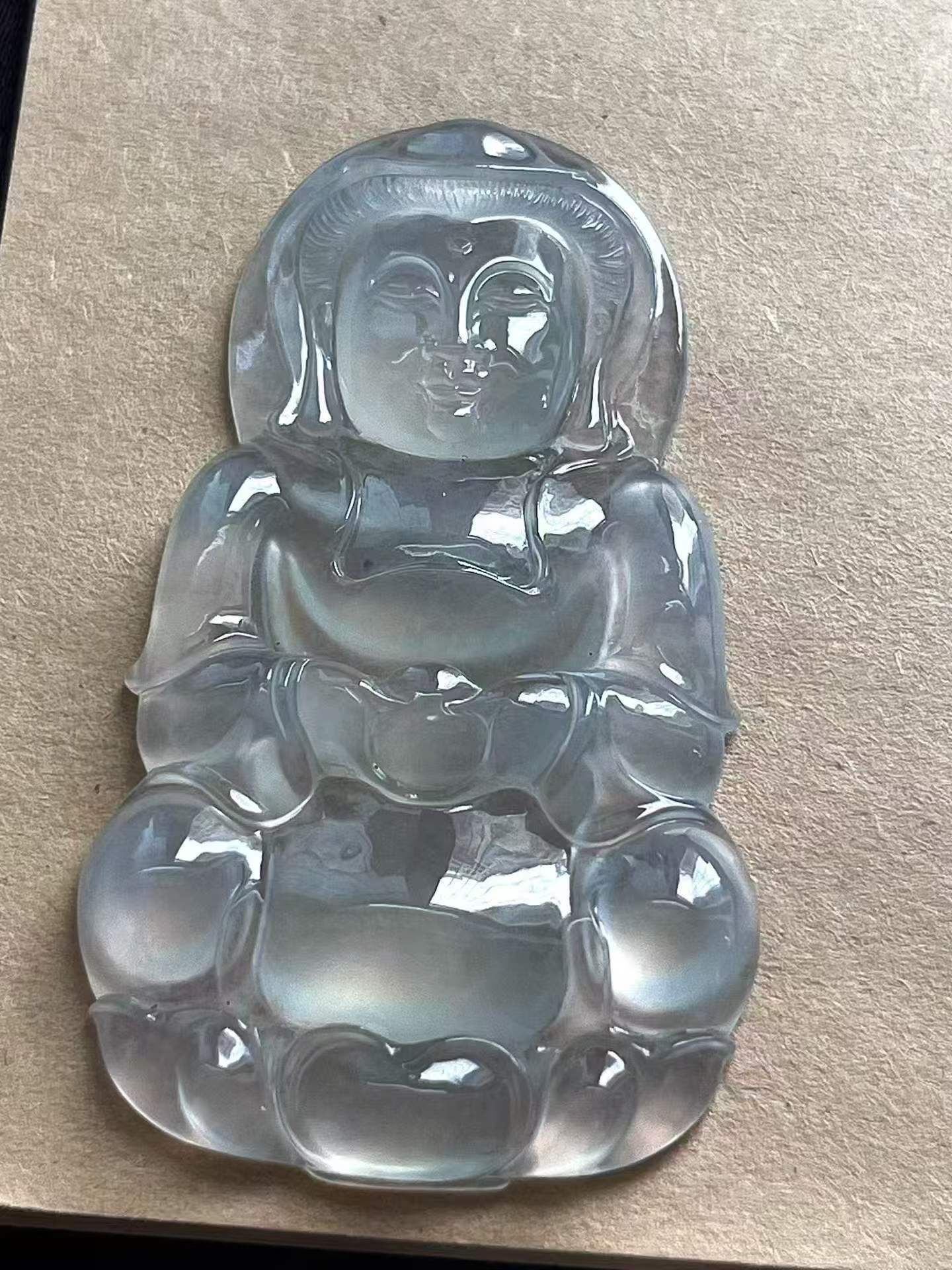 翡翠觀音,天然翡翠A玉, 緬甸玉, Jade, Jadeite